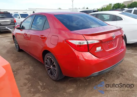 2014 Toyota Corolla S Plus z USA, uszkodzony, nr VIN 5YFBURHE0EP018903